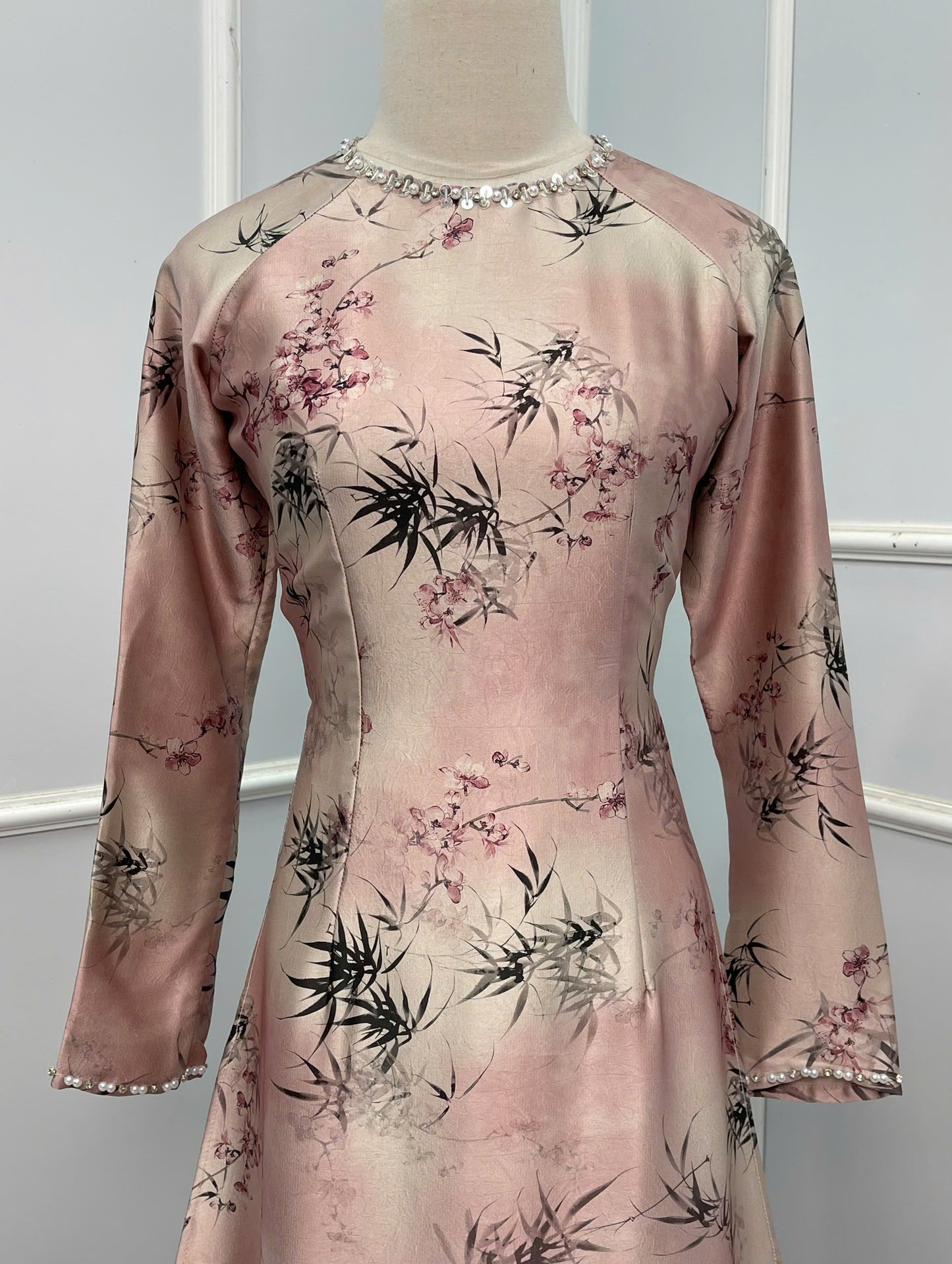 H275 1466 Áo only - Áo dài siêu lụa mềm cao cấp