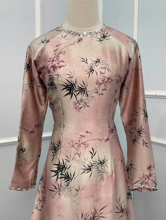 H275 1466 Áo only - Áo dài siêu lụa mềm cao cấp