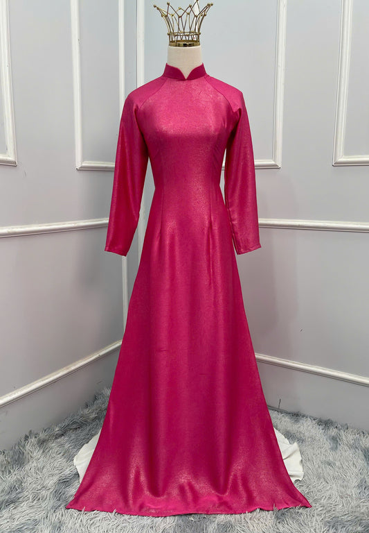 H349 H350 1631 Áo only - Áo dài lụa sa mạc