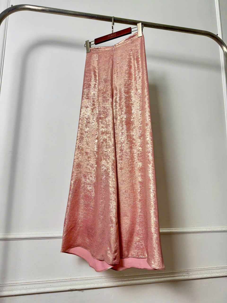 Quần suông lụa nhũ paris