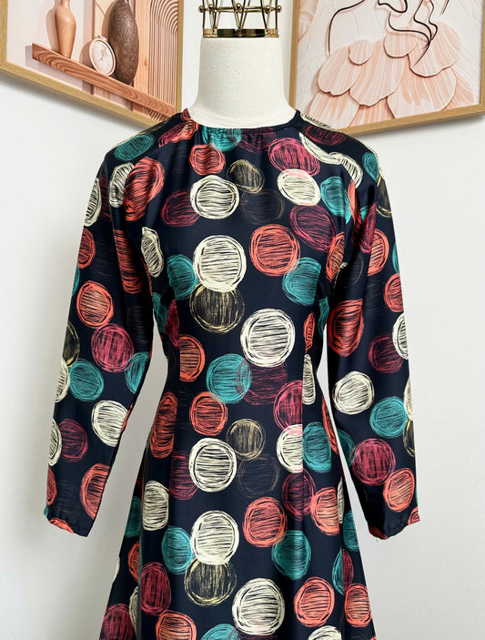 H686 3810 Áo only no pants - Áo dài lụa mango