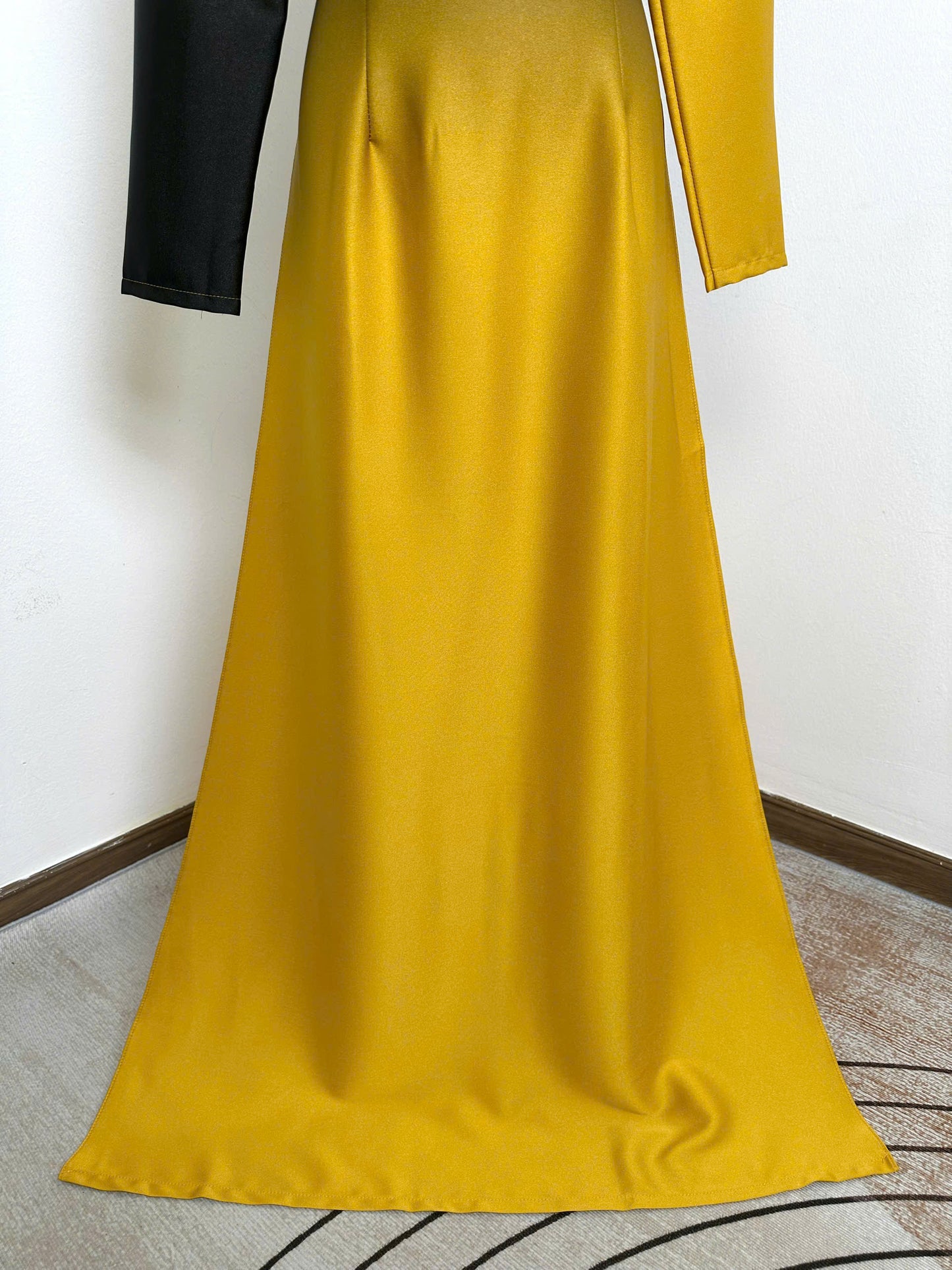H688 3813 Áo only no pants - Áo dài lụa ánh sao ombre