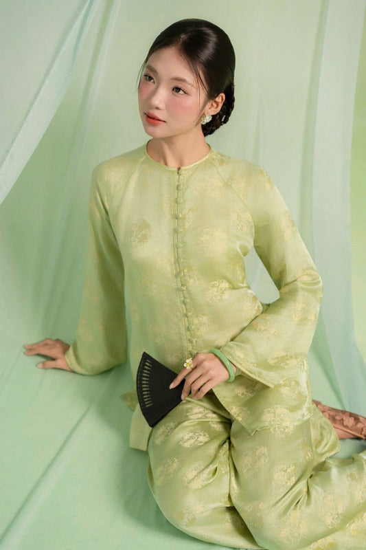 BB189 - Set bà ba lụa nha xá