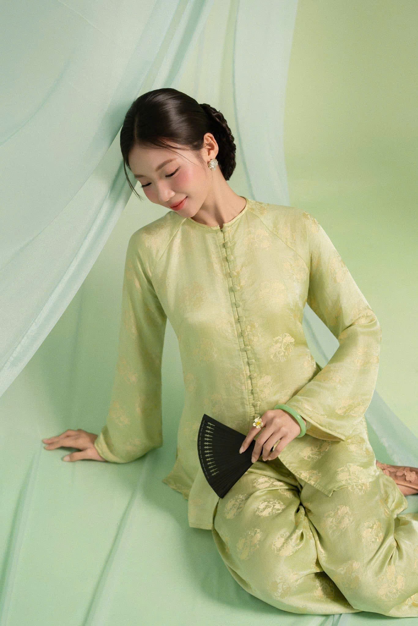 BB189 - Set bà ba lụa nha xá