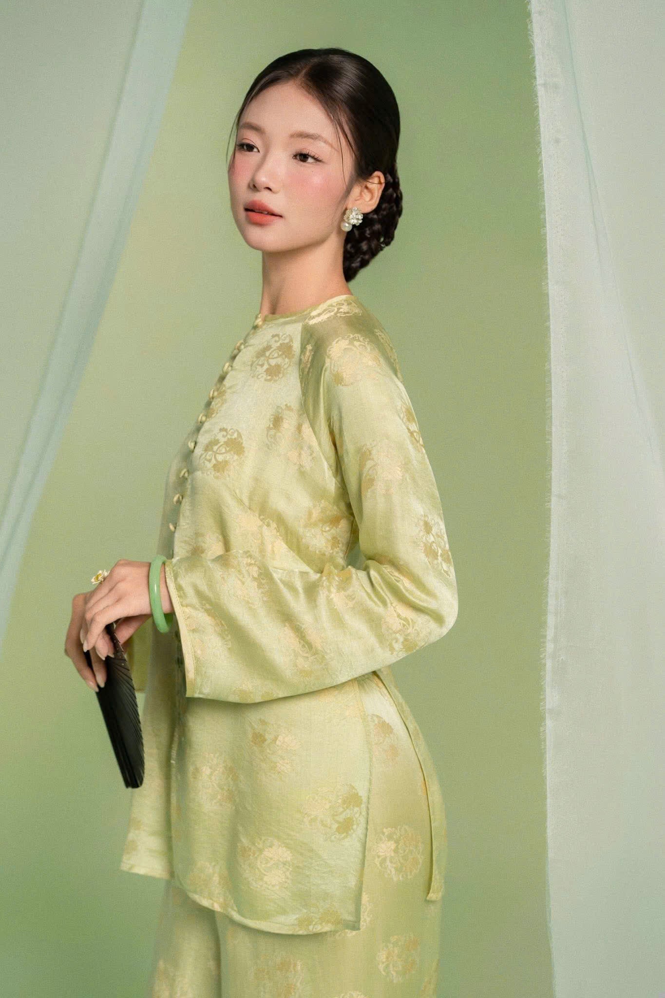 BB189 - Set bà ba lụa nha xá