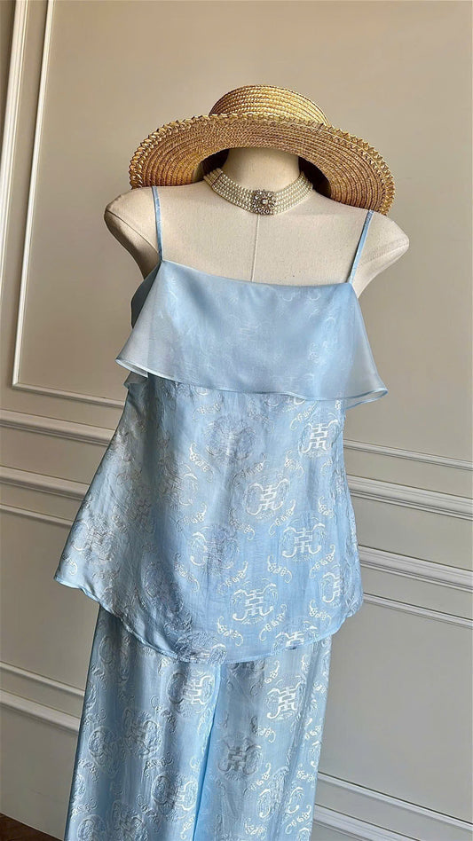 Y45 - Set đồ bộ 2 dây lụa nha xá thọ dơi