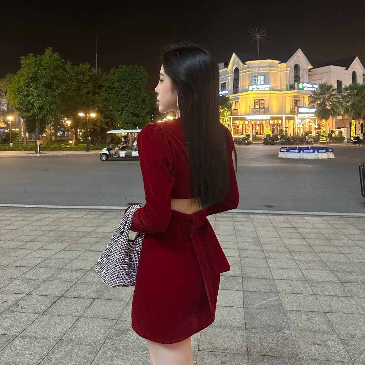KN17 & KN18 - Váy nhung dài tay hot hit - Cocolilistore