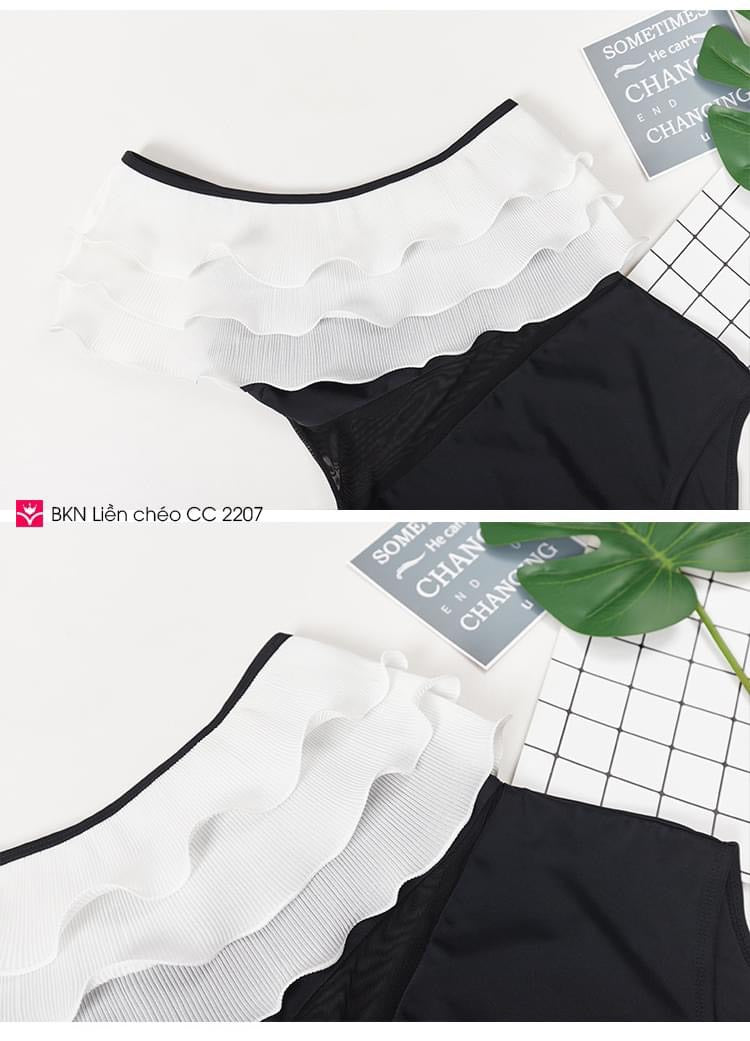 BKN5 shipnhanh Bikini liền chéo cao cấp 2207 - Cocolilistore