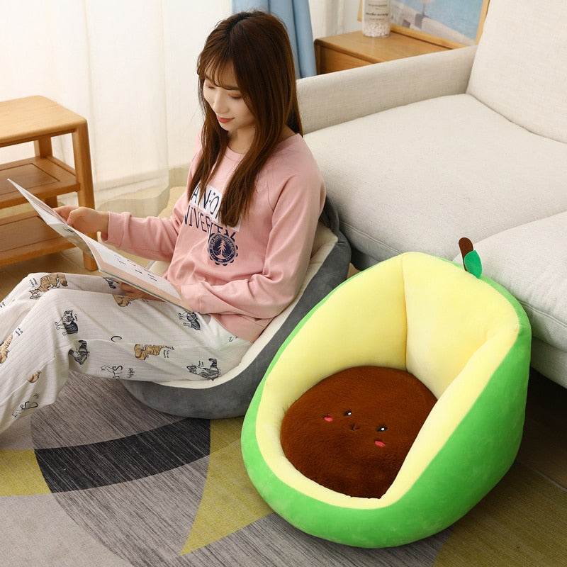 Pre Order - Đệm Nhồi Bông Mềm Bao Quanh Bảo Vệ Eo, Ghế Ngồi Dễ Thương Hình Các Con Vật - Cocolilistore