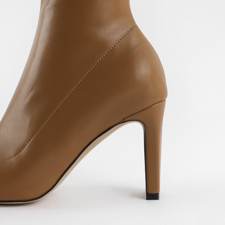 Pre-Order Boot Thu Đông cho nữ thời trang, dáng mũi nhọn. - Cocolilistore