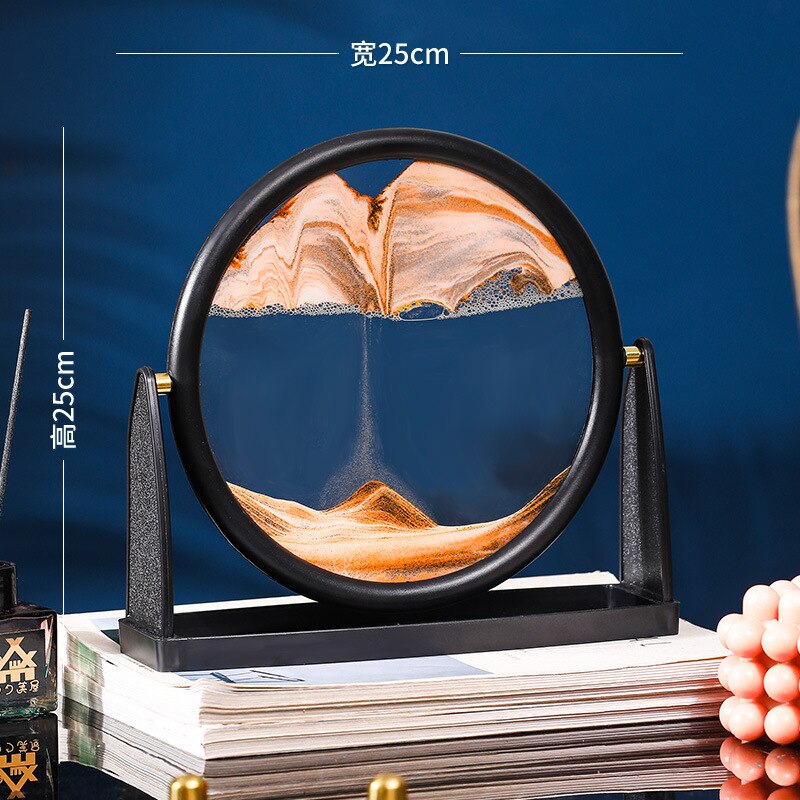 Pre Order - Tranh Cát Lún Nghệ Thuật 3D, Trang Trí Để Bàn, Giá Trưng Bày Cảnh Cát Động, Phù Hợp Quà Tặng Sinh Nhật, Giáng Sinh - Cocolilistore