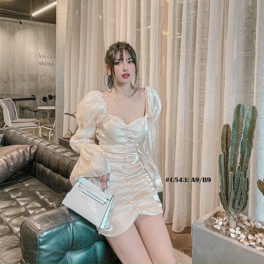 V02 shipnhanh váy thiết kế sang chảnh - Cocolilistore